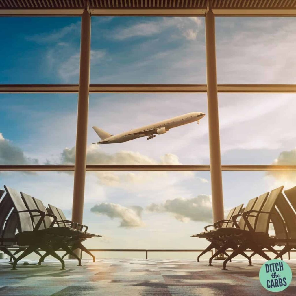 an empty airport